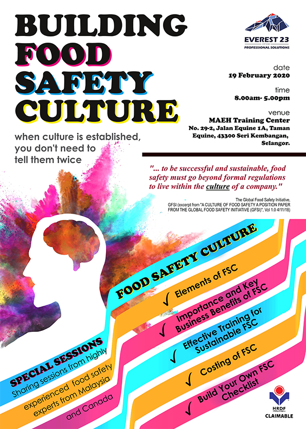 Building Food Safety Culture Seminar